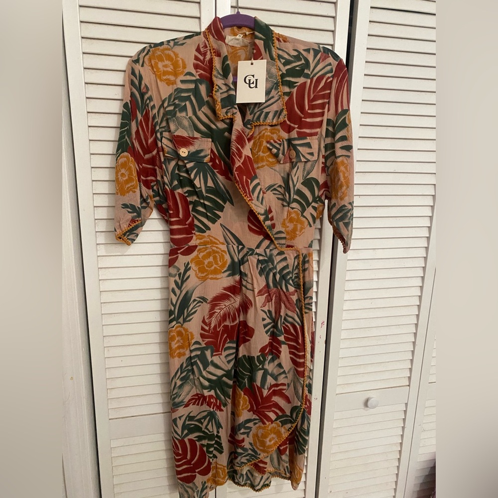 Chasing Unicorns Multicolor Floral Midi Dress